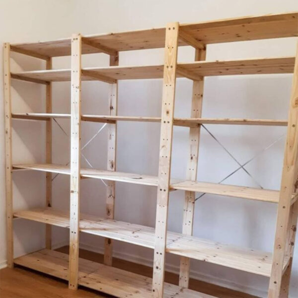 3-Bay Shelving Unit DIY-Kit
