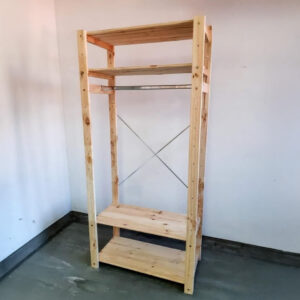 1-Bay Skeleton Closet DIY-Kit