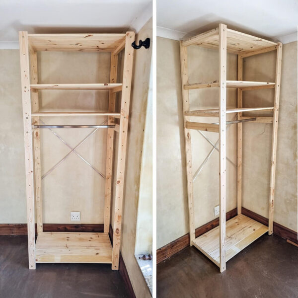 1-Bay Skeleton Closet DIY-Kit - Image 2