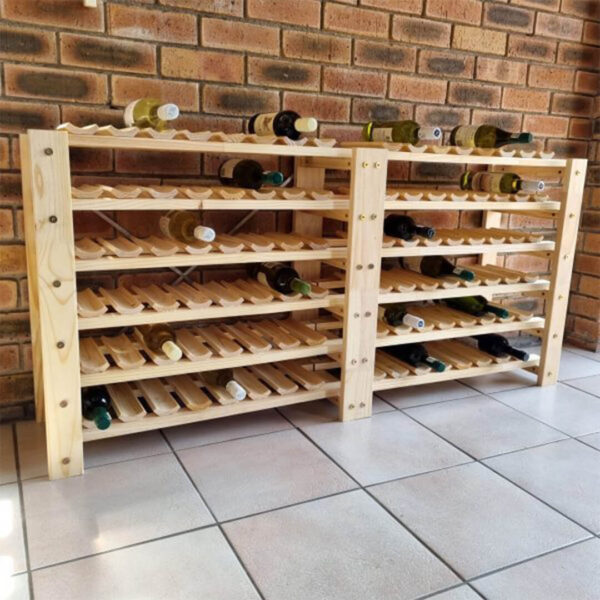 2-Bay Wine Rack DIY-kit - Image 2