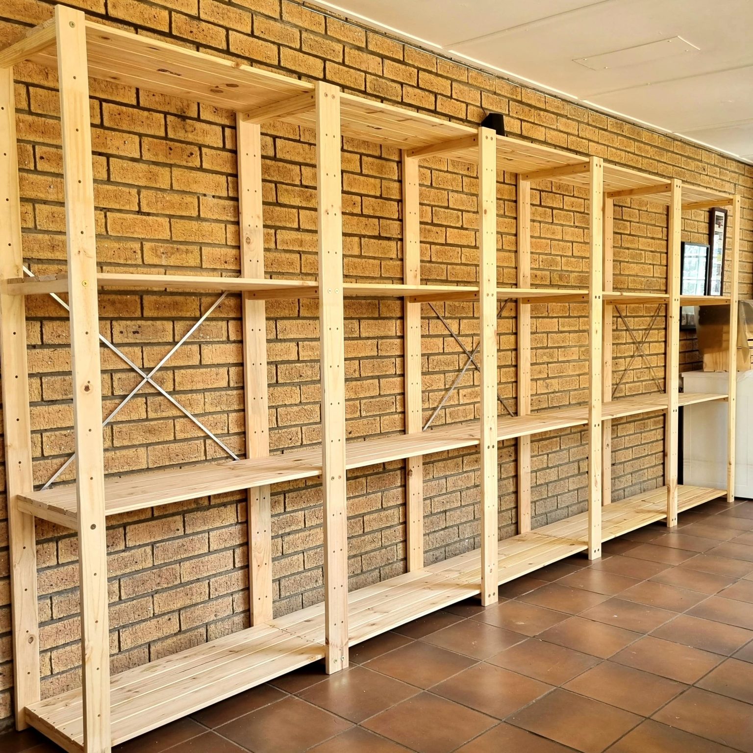 5Bay Shelving unit DIYKit Cape Timber Shelving