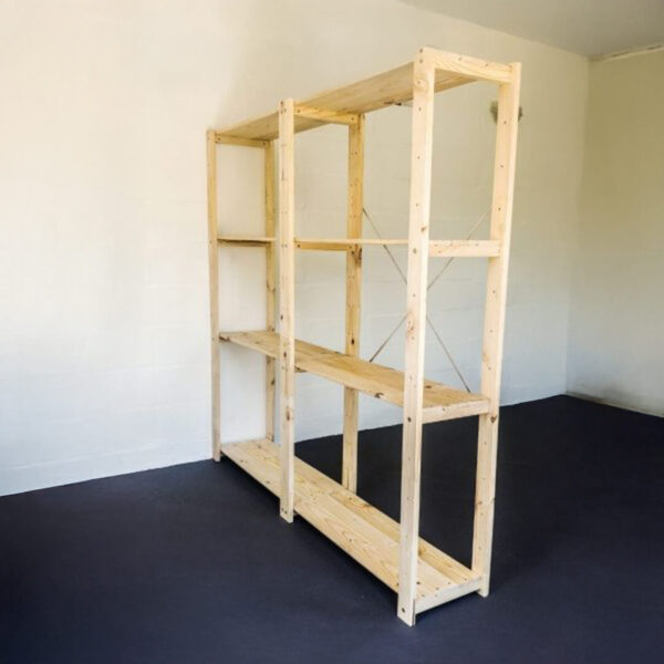 2-Bay Shelving Unit DIY-Kit