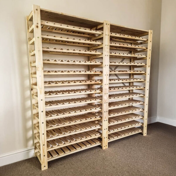 2-Bay Wine Rack DIY-Kit 1744 High - Image 2