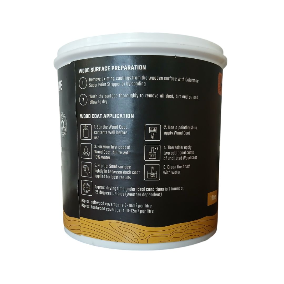 White Wood Coat Paint 1L - Image 3