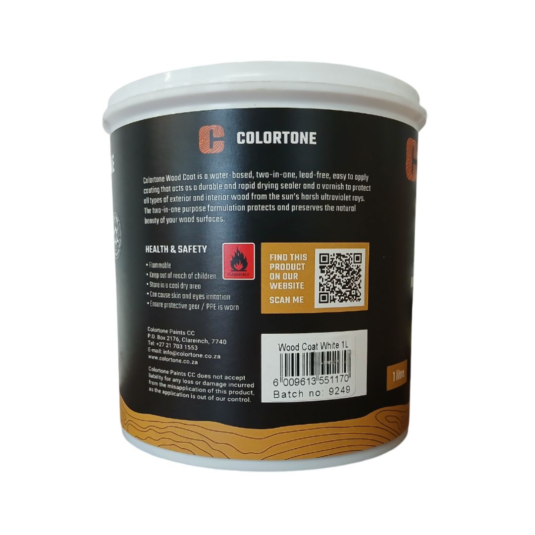 White Wood Coat Paint 1L - Image 4