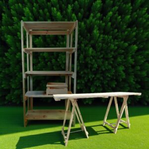 Alternative view of Trestle Table To Go